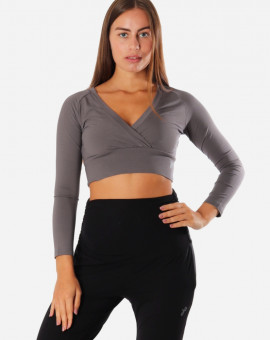 Crop top na jógu a volný...